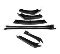 Per Subaru Per Legacy 2010-2016 Splitter Per Paraurti Anteriore Kit Carrozzeria Spoiler Minigonne Laterali Prolunghe Angoli Avvolgimento Posteriori MASHRGX(Carbon Fiber Look)