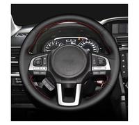 Per Subaru Per Legacy Per XV 2015-2017 Per Outback 2014-2017 Per Forester 2015-2018 Coprivolante In Pelle Per Auto Traspirante Coprivolante(Red Thread)