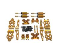 Per Subaru Per SCY Serie Completa 16101 16201 Per JJRC C8805 1/16 Metallo Kit Modifica Aggiornamento Assorbimento Degli Urti Forcellone RC Parti Automobili Blocco Dello Sterzo
