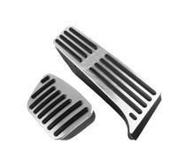 Per Subaru Per Solterra EA10 2022 2023 Pedali Con Copertura Antiscivolo Per Pedaliera Del Freno E Pedaliera Dell'Auto Copripedali per auto(Silver)