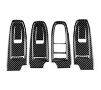 Per Subaru Per WRX Per WRX STI 2022 2023 2024 Pannello Pulsanti Interruttori Porte Finestre Accessori Finiture Interne Modanature Copertura Pulsantiera Alzacristalli(RHD Black)