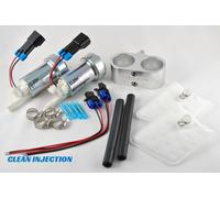 Per Subaru Wrx Sti ej20 ej25 Doppio 450LPH E85 Fuel Pompa Serbatoio Universale