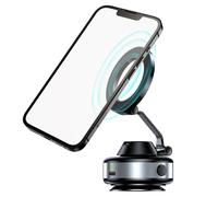 Per supporto magnetico per telefono da auto per vuoto Magsafe 360 ° Staffa di navigazione con ventosa elettrica a rotazione per iPhone Samsung