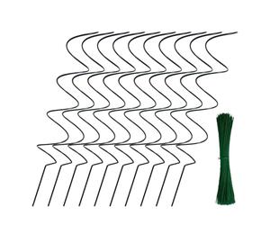 Per - Supporto Metallico Per Piante Rampicanti Twist Con Struttura Resistente Al | Portafiori Per Frutta E Verdura Da Giardino | Durevole Alla Crescita Delle Piante | Attrezz