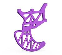 Per Surron Light Bee XS L1E Protezione disco freno anteriore posteriore Copri gamba forcella Kit protezione pinza pignone posteriore Freno De Automóvil Protección Para Freno Protector(Purple Rear)