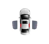 Per SUV Per Q3 Per MK2 2019-2024 Tendina Parasole Per Parabrezza Anteriore Finestrino Posteriore Laterale Per Bambini Visiera Tendine parasole finestrini laterali(2PCS Rear)