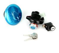 Per Suz&uki GN 125 125cc 1 Set Interruttore Accensione Moto 6 Fili Coperchio Tappo Serbatoio Carburante Bloccasterzo Blocco Accensione