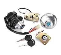 Per Suz&uki GZ125 1998-2003 GZ250 1999-2011 Moto Tappo Serbatoio Benzina Chiave Sedile Interruttore Di Accensione Set Di Blocco Blocco Accensione