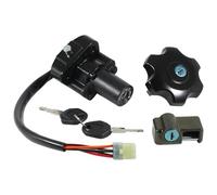 Per Suz&uki Per DR650 Per DR650SE 1996-2022 Interruttore Di Accensione Per Motocicletta Blocco Sella Chiave Tappo Carburante 37000-04810 37000-04811 Blocco Accensione