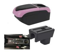 Per Suz&uki Per Swift 2005-2024 Dettagli Interni Bracciolo Parti Della Scatola Immagazzinaggio Scatola Bracciolo Scatola Immagazzinaggio Bracciolo Scatola bracciolo auto(S1 Black-pink 6usb)