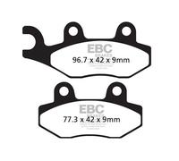 Per Suzuki An 400 2007-2022 EBC Ant. Sfa-Hh Pastiglie Freno SFA228HH + SFA197HH
