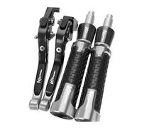 Per Suzuki DL650 V-Strom/XT 250 Vstrom 650 2011-2019 2020 2021 2022 2023 Accessori Moto Pieghevole Pieghevole Leve Freno Frizione Manubrio Manopole Estremità(Argento)