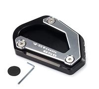 Per Suzuki DL650 VStrom V-Strom 650XT Supporto Del Piede Del Motociclo Supporto Laterale Della Copertura CNC Piastra Di Supporto Ingranditore Pad Estensione Pad(3)
