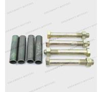 Per Suzuki Gitano Anteriore e Posteriore Balestra Perno Gatto Bolts And Bush Set