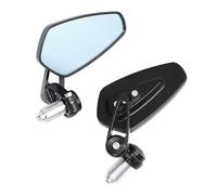 Per Suzuki Gladius SFV650 DR Series/Boulevard/Burgman Series/B-King/GSF600/Intruder Universal Motorcycle Black 7/8" Manubrio Vista Posteriore Specchietto Laterale compatibili