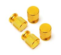 Per Suzuki Grand Vitara Cappucci Valvole Pneumatici Per Ruote Auto Coperture Steli Tappi valvola metallici(Golden2)