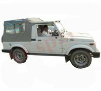 Per Suzuki Grigio Soft Top Tetto Long Body Sj410 Sj413 Samurai Maruti Gypsy King