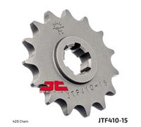 Per Suzuki GS 125 E 1997-1998 JT Naturale Pignone Anteriore 15T 428 JTF410.15