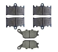 Per Suzuki GSF650 Naked Bandit ABS 07-09 GSF650 Non ABS 07-11 Carenata Bandit ABS 07-11 Pastiglie Freno Anteriori O Posteriori Per Motocicletta pastiglie freno(Fronte retro)