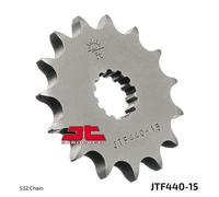 Per Suzuki GSX 1100 F 1988-1996 JT Argento Pignone Anteriore 15T 532 JTF440.15