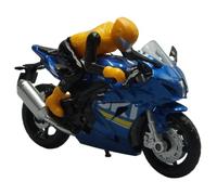 Per Suzuki GSX-R1000 1:18 Modello Di Moto Da Corsa Miniatura Di Veicolo Miniatura Di Veicolo Regalo Per Veicoli Decorazione Per Torta(Blue)