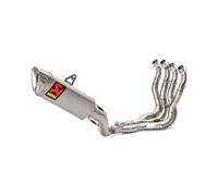 Per Suzuki GSX-R1000 17-22 Akrapovic Completo Inox 4-2-1 Sistema Esagonale
