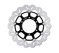 Per Suzuki GSX-R1000 2009-2015 Galfer Ant. Galleggiante Wave Alluminio Centro L