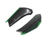 Per Suzuki GSX-R1000 GSXR1000 L7 2017 2018 2019 2020 2021 2022 Parti Del Parafango Kit Ala Aerodinamica Ala Fissa Winglet Parafango(Carbon Pattern Green)