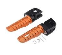 Per Suzuki GSX R600 R750 R1000 GSXR750 GSXR1000 2006-2021 BKING 2008-2013 Regolazione Moto Pedane Pedali Poggiapiedi Anteriore Ingrandisci Poggiapiedi(Orange)
