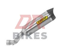 Per Suzuki GSX-S 125 2017-2020 Arrow Street Thunder Alu Silenziatore con Auto