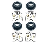 Per Suzuki GSX750F Per Katana 1998-2006 Per GSF1200 2001-2006 Per Bandit 1200 GSX 750 F Carburatore Riparazione Pistone Depressione Diaframma Kit carburatore ricostruzione kit(Set 5)