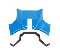 Per Suzuki GSX8S 2023-2025 Kit Deflettore Spoiler Anteriore Downforce Winglet Motocicletta Nuda Barra Protezione Motore(Blue)