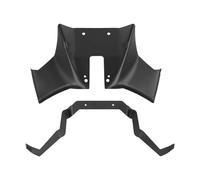 Per Suzuki GSX8S 2023-2025 Kit Deflettore Spoiler Anteriore Downforce Winglet Motocicletta Nuda Barra Protezione Motore(Nero)