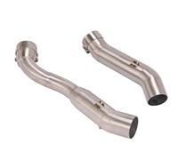 Per Suzuki GSXR1000 GSXR 1000 K9 K10 K11 2009 2010 2011 Moto Di Scarico Fuga Modificare Doppia Centrale Di Collegamento Tubo