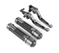 Per SUZUKI GSXR600 2006 2007 2008 2009 2010 Moto Regolabile Estensibile Freno Frizione Leve Manubrio Manopole(Titanium)