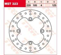 Per Suzuki Lt-Z 400 Z 2x4 2004-2012 TRW Rotondo Fisso Freno Disco MST323