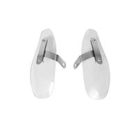 Per Suzuki Motorcycle Hand Guard Cold Wind Deflector Shield Hand Protector Shield Falling Protection(Clear)