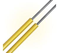 Per Suzuki Per Alto Per HA12 Per 5th Per Hatchback 1998-2005 Supporti Sollevamento Portellone Posteriore Molle Gas Ammortizzatori Molla Gas Posteriore(Yellow Carbon Fiber)