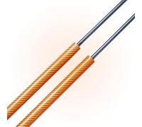 Per Suzuki Per Alto Per HA12 Per 5th Per Hatchback 1998-2005 Supporti Sollevamento Portellone Posteriore Molle Gas Ammortizzatori Molla Gas Posteriore(Orange Carbon Fiber)