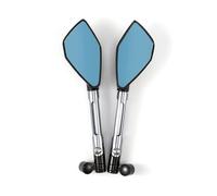 Per Suzuki Per B-King Gsf1250 Gsf600 Per Gladius Sfv650 Cnc Manubrio Moto In Alluminio Vista Posteriore Blu Specchio Antiriflesso Specchietti laterali per moto