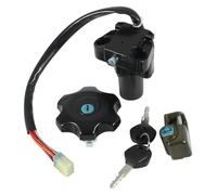 Per Suzuki Per DR650 Per DR650SE 1996-2022 Interruttore Motocicletta Chiave Bloccaggio Sella Tappo Carburante Adatto Barile Moto Accensione Serratura