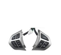 Per Suzuki Per Grand Per Vitara 2007-2013 Interruttori Multifunzione Pulsanti Controllo Bluetooth Volume Interruttore Controllo Velocità Volante Pulsante Cruise(D'argento)
