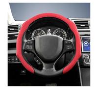 Per Suzuki per Grand per Vitara per Jimny per Swift Coprivolante in pelle scamosciata con chiusura a scatto(Rosso)
