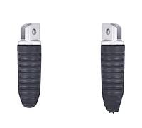 Per SUZUKI Per GSF400 Per 74A -Skid Nero Per CNC Pieghevole Pedane Pedale Resto Anteriore E Posteriore Pedane Poggiapiedi 1 Coppia Pedane Poggiapiedi Moto(Front pair)