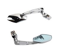 Per SUZUKI Per Hayabusa GSX1300R 1999-2012 2009 2010 GSX1300R Specchietti Retrovisori Per M&oto Calotta Specchietto Retrovisore(Chrome)