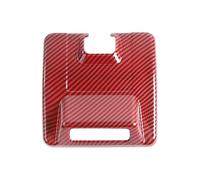 Per Suzuki Per Jimny JB74 2019 2020 2021 2022 2023 2024 2025 Copertura Decorativa Per Base Specchietto Retrovisore Interno YIJIAVSX(Red Carbon look)