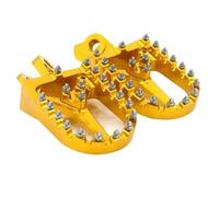 Per Suzuki Per RMZ250 Per RMZ450 2008-2018 Moto Pedane Poggia Pedale Pedane Pedane Pedaline Motocicletta Pedane Poggiapiedi(Gold)