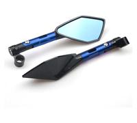 Per Suzuki Per Scooter Moto Specchietto Retrovisore Laterale Per Manubrio Specchietti Retrovisori Blu Antiriflesso manubrio specchi laterale(2)