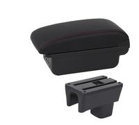 Per Suzuki Per Swift 2005 2006 2007-2023 Bracciolo Centrale Per Auto, Scatola Portaoggetti, Accessori Interni(B red line)