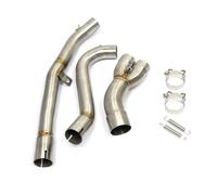 Per Suzuki Per V-STROM 650/650 XT DL650 DL 650 XT 2017-2021 Silenziatore Di Scarico Moto Centrale Di Collegamento Tubo In Acciaio Inox 51mm